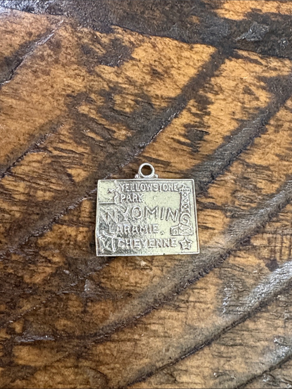 Yellowstone Park Wyoming Sterling Silver Charm